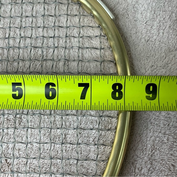 Vintage Wilson Prestige II Tennis/Racquetball Racket-Gold/Black-Grip Size 4 1/8 - Picture 8 of 8